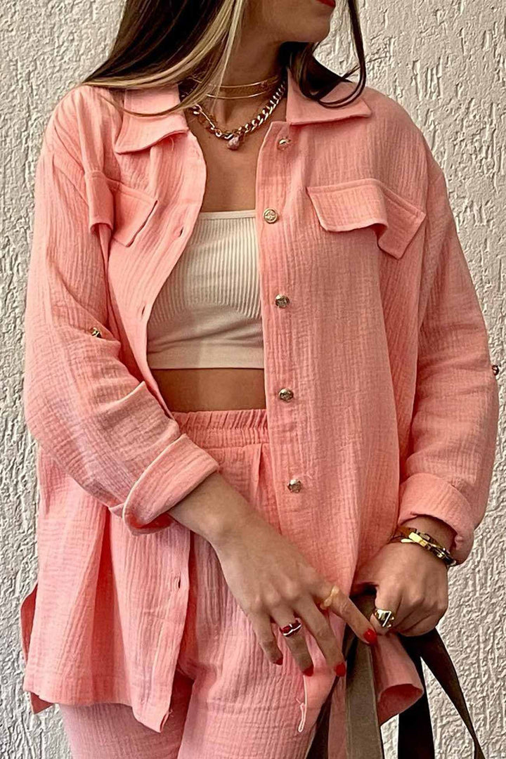 Daphne - Dames Zomerse Tweedelige Set - Frisse en Trendy Outfit
