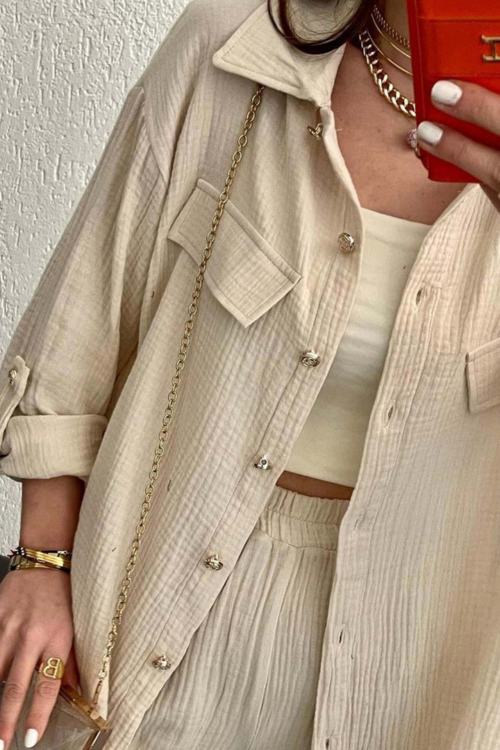 Daphne - Dames Zomerse Tweedelige Set - Frisse en Trendy Outfit