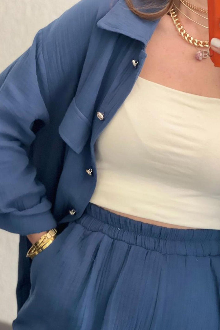 Daphne - Dames Zomerse Tweedelige Set - Frisse en Trendy Outfit