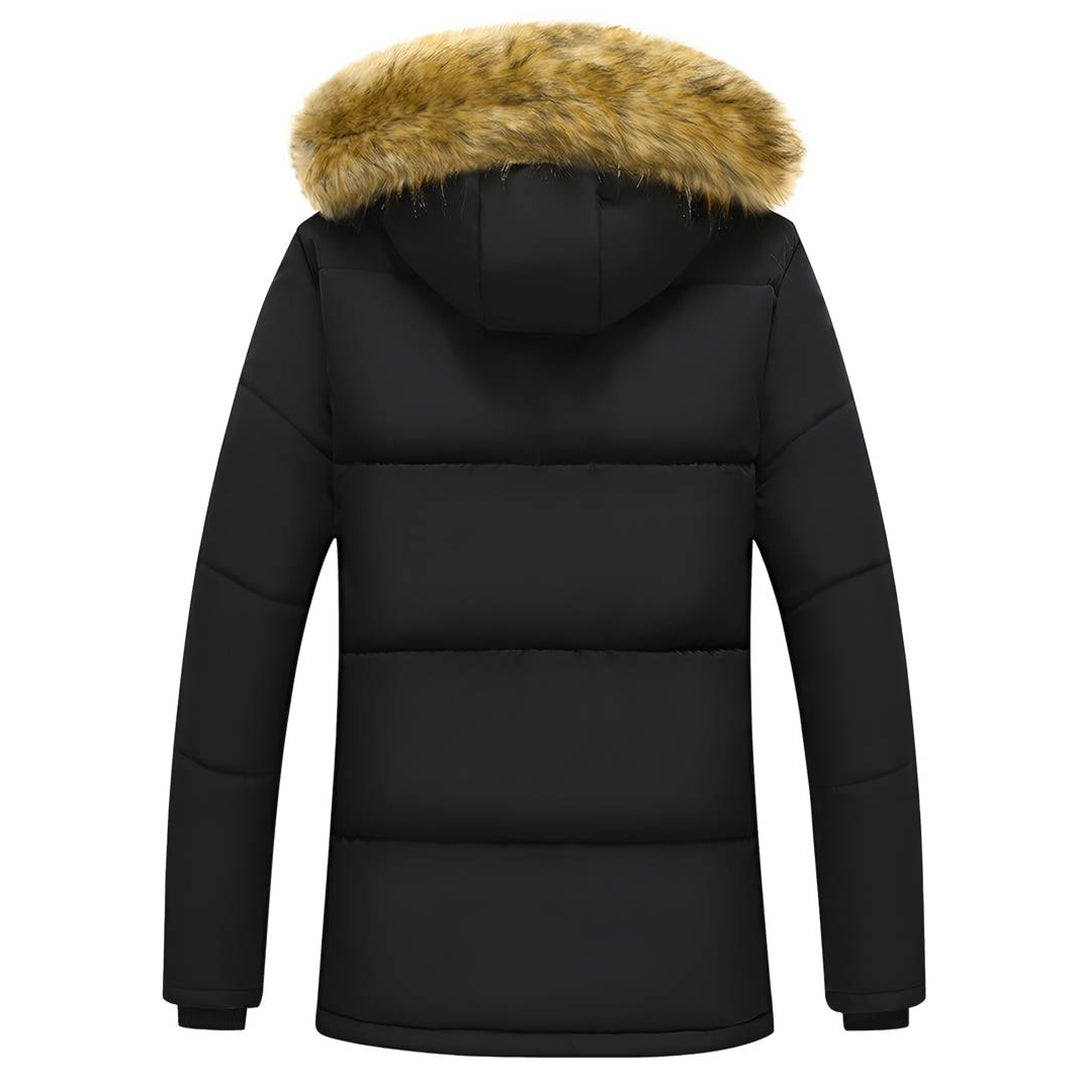 Lucas - Parka Winterjas met Bontkraag voor Heren