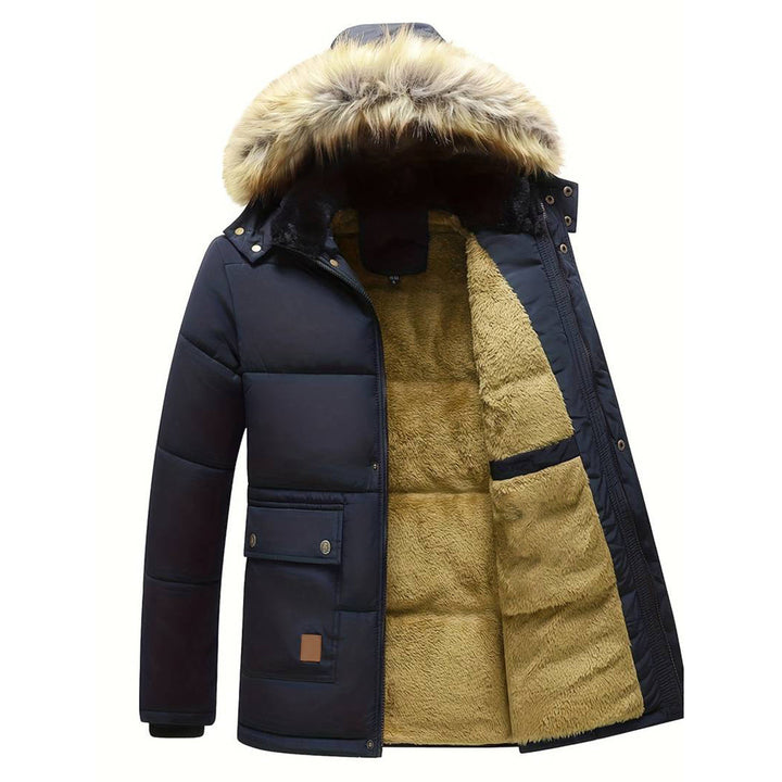Lucas - Parka Winterjas met Bontkraag voor Heren