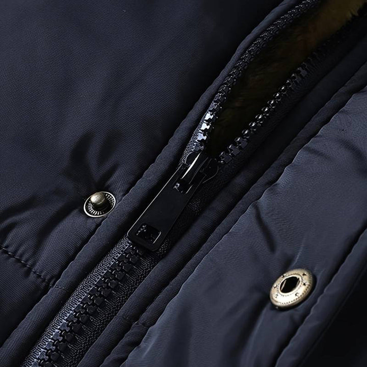 Lucas - Parka Winterjas met Bontkraag voor Heren