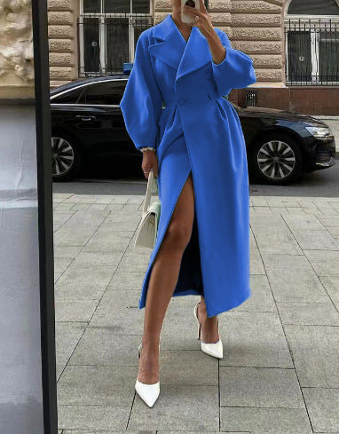 Femke | Lange trenchcoat voor dames