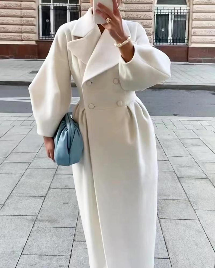 Femke | Lange trenchcoat voor dames