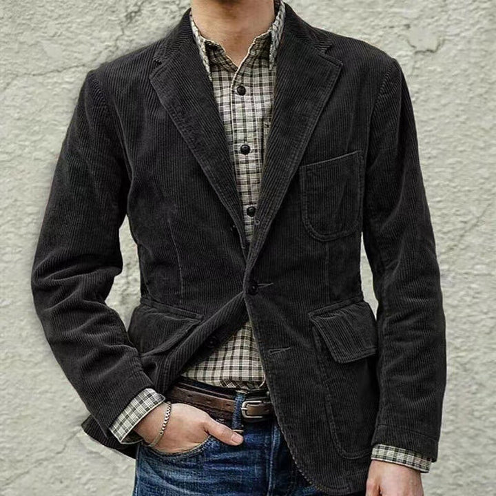 Mees | Corduroy blazer met gilet voor heren