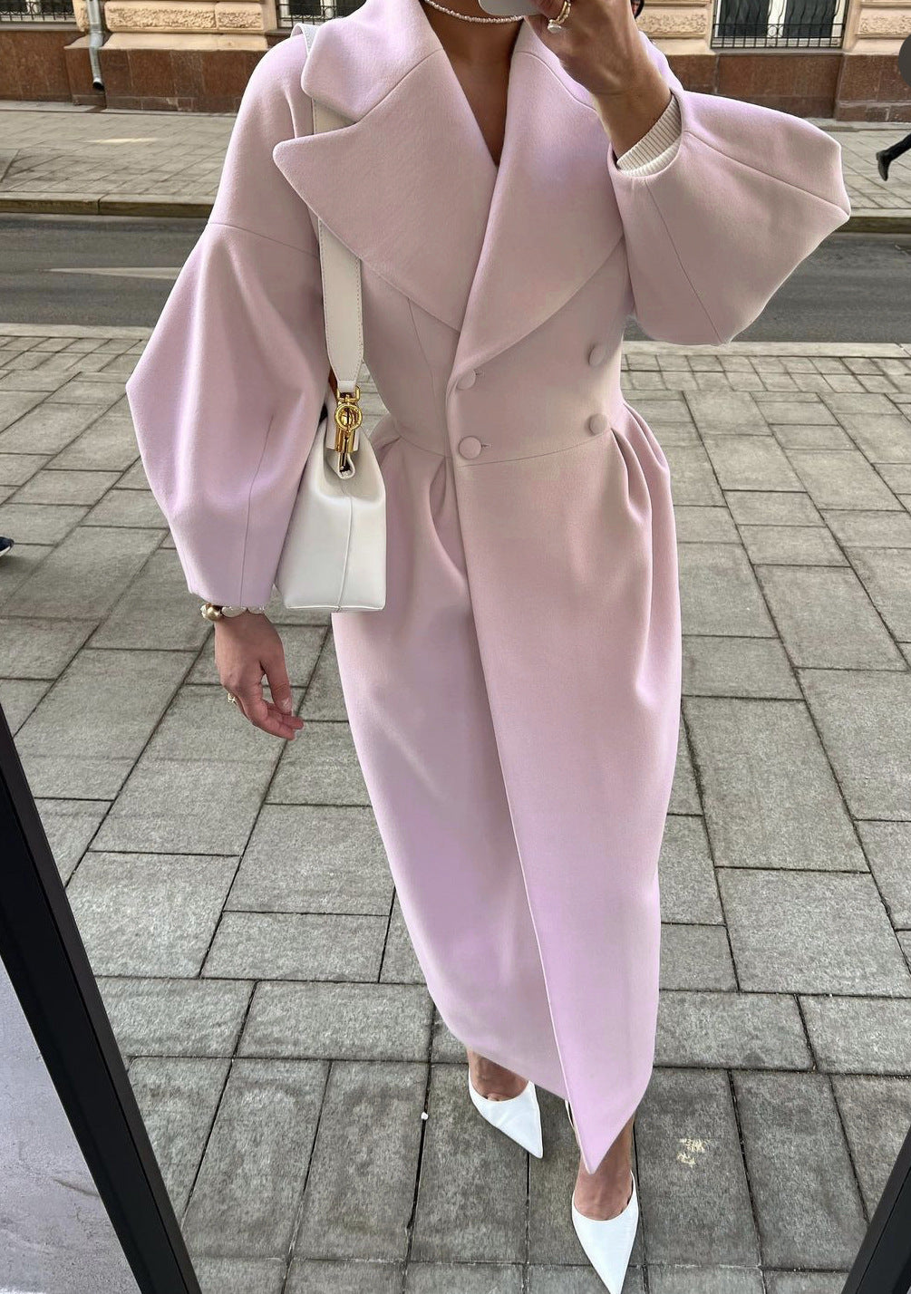 Femke | Lange trenchcoat voor dames