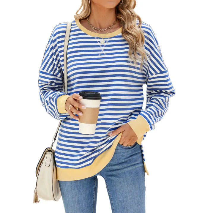 Jolaine | Gestreepte sweater voor dames