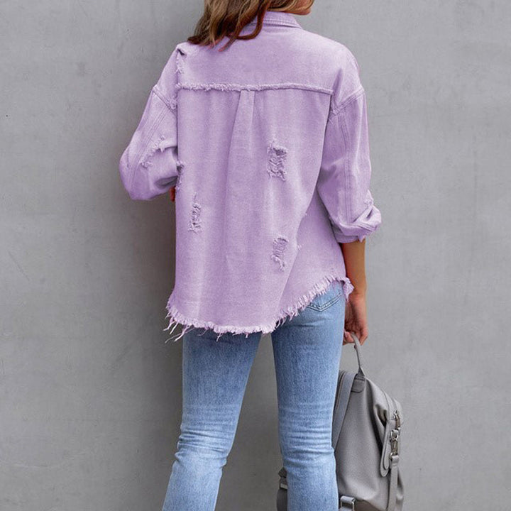 Celeste - Dames Denim Shirt - Casual en Trendy Look