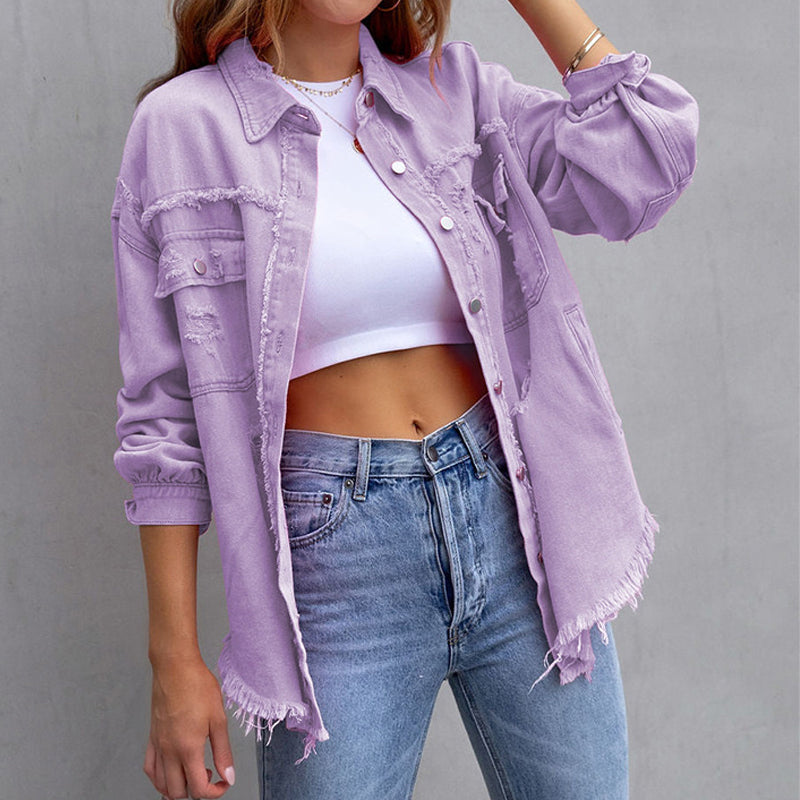 Celeste - Dames Denim Shirt - Casual en Trendy Look