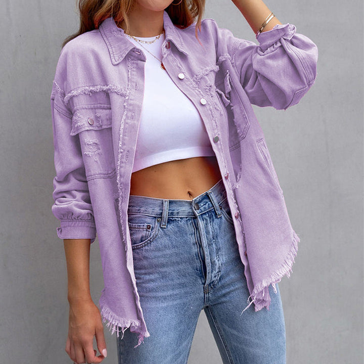 Celeste - Dames Denim Shirt - Casual en Trendy Look