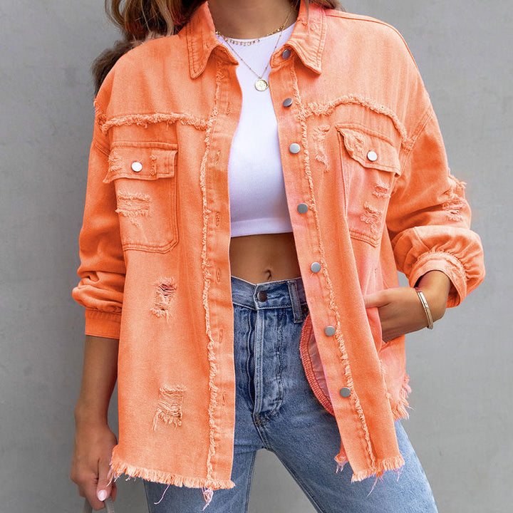Celeste - Dames Denim Shirt - Casual en Trendy Look