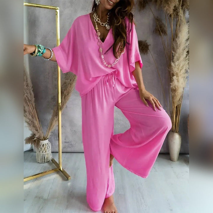 Odile - Dames Casual Set - Ontspannen en Stijlvolle Tweedelige Outfit