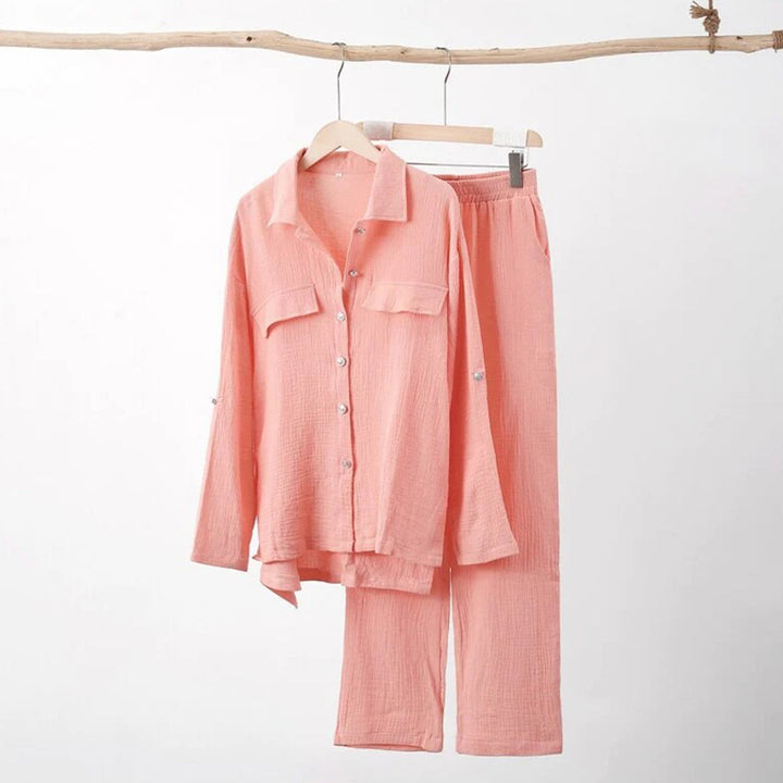 Naelle - Dames Comfortabele Tweedelige Set - Zachte en Ontspannen Outfit
