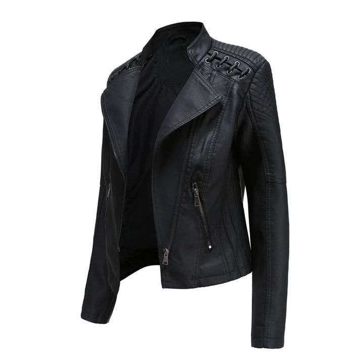 Sophie - Stijlvolle Leren Jas voor Dames - Elegant en Modern voor Elke Gelegenheid