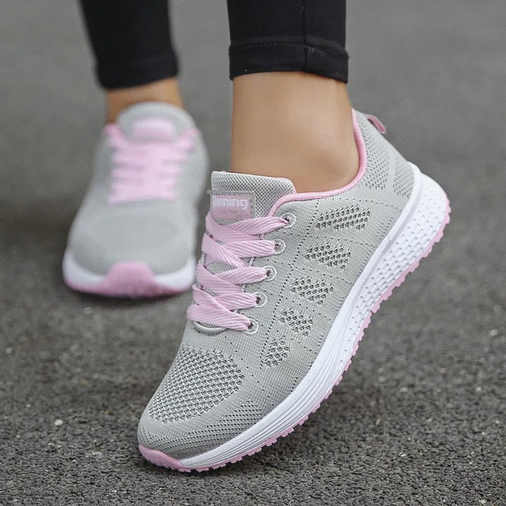 Elin | Ademende lichtgewicht mesh sneakers voor dames met minimalistische look