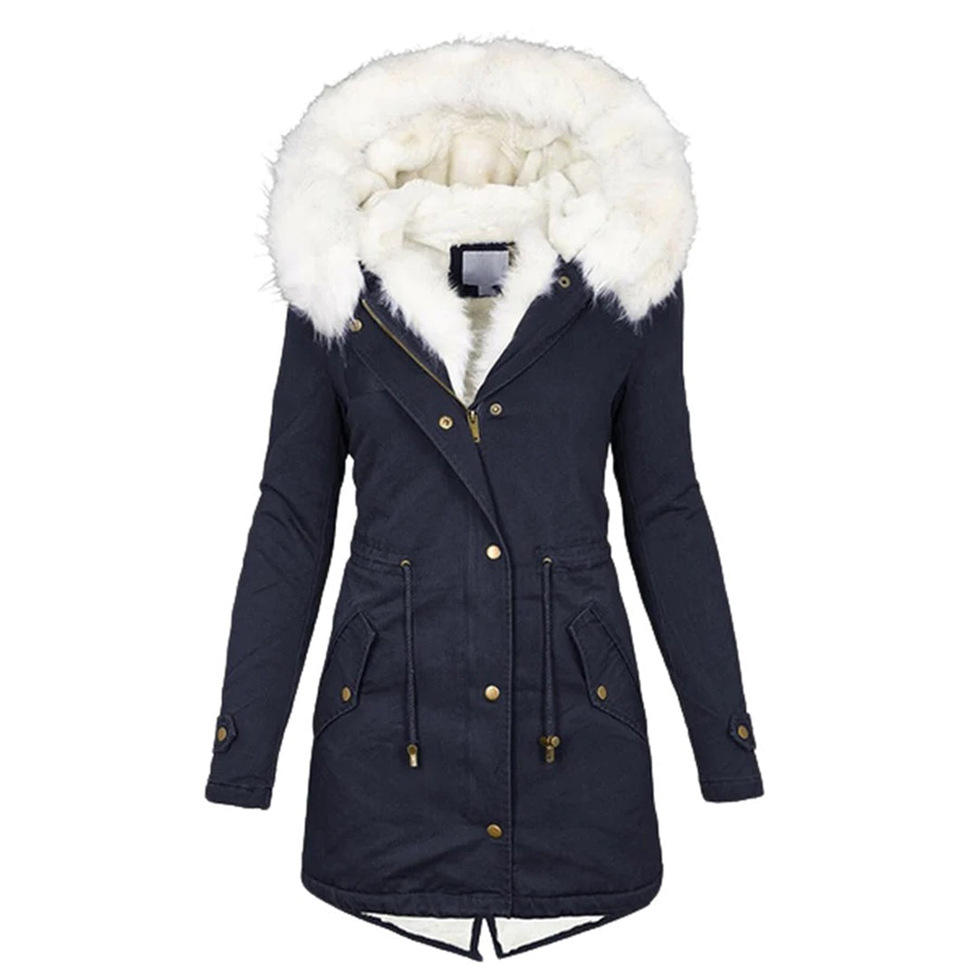 Sophie - Lange Winterjas voor Dames - Comfort en Bescherming tegen de Kou