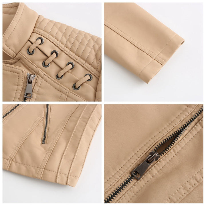 Sophie - Stijlvolle Leren Jas voor Dames - Elegant en Modern voor Elke Gelegenheid
