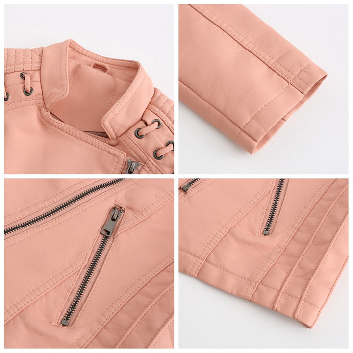 Sophie - Stijlvolle Leren Jas voor Dames - Elegant en Modern voor Elke Gelegenheid