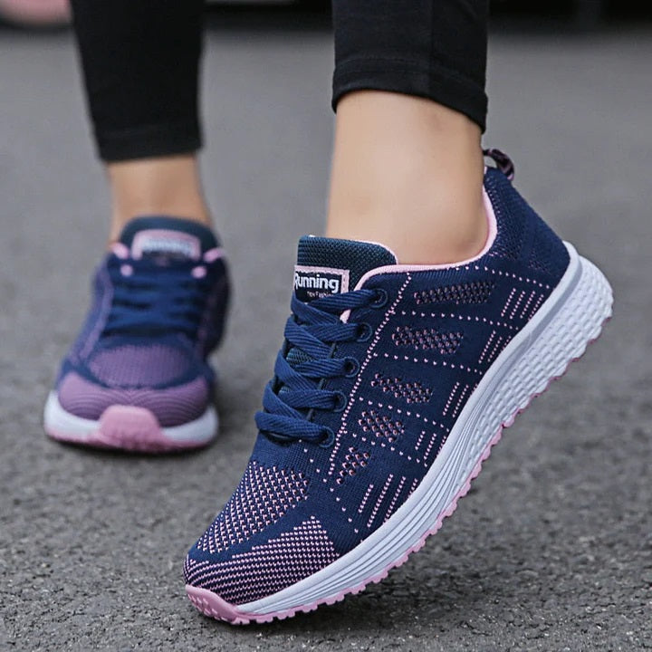 Elin | Ademende lichtgewicht mesh sneakers voor dames met minimalistische look