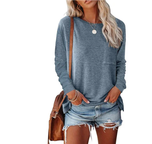 Maarten | Casual longsleeve shirt voor dames
