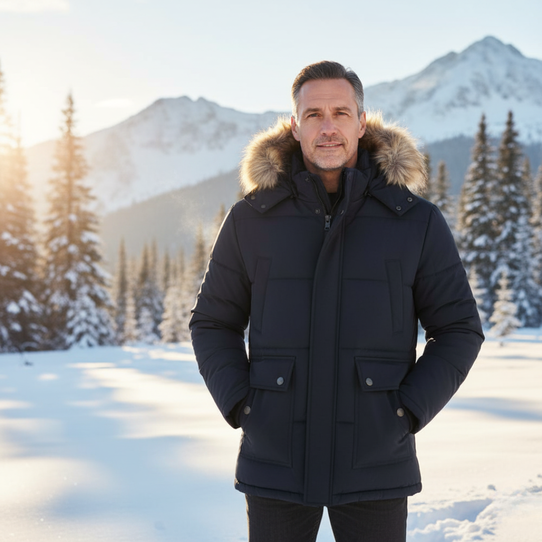 Hendrik | Geïsoleerde winterparka voor heren
