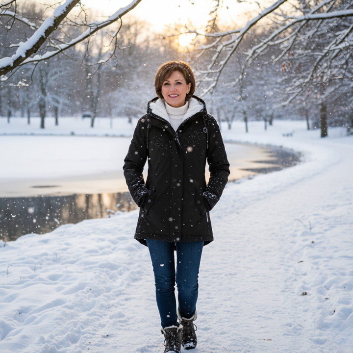 Eva | Winterjas voor dames met warme voering