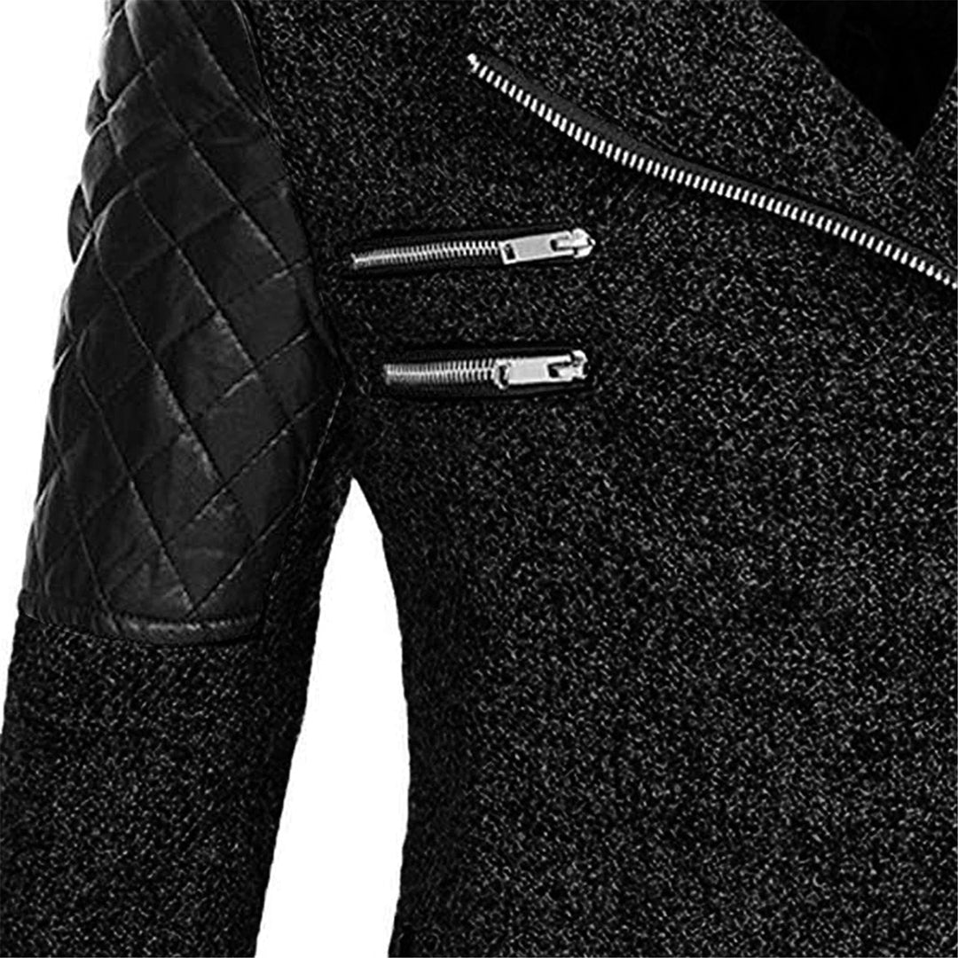 Emma | Warme lange winterjas met capuchon voor dames met modern design