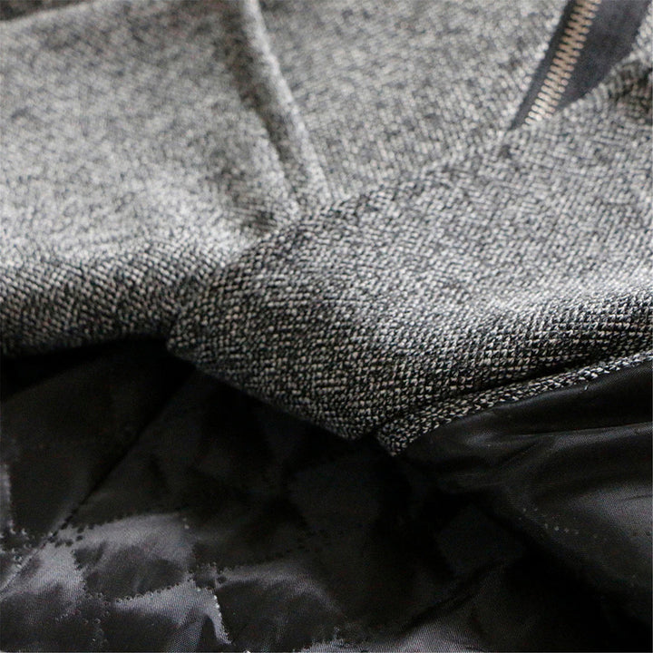 Emma | Warme lange winterjas met capuchon voor dames met modern design