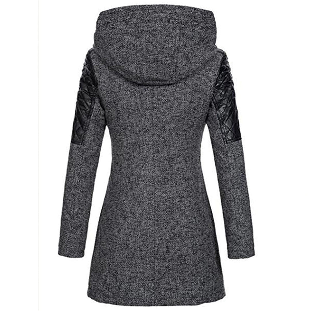 Sophia - Lange Winterjas met Capuchon voor Dames - Stijlvol en Warm voor de Koude Dagen