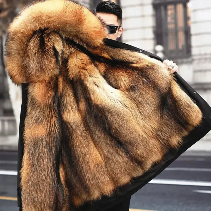 Lars | Winterparka met capuchon voor heren