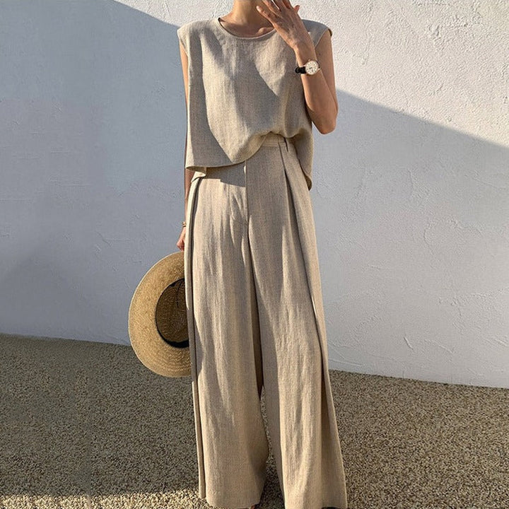 Esmee - Dames Elegante Set - Comfortabele Tweedelige Outfit