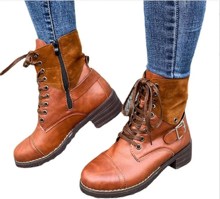 Lucia | Veterschoenen met gesp voor dames