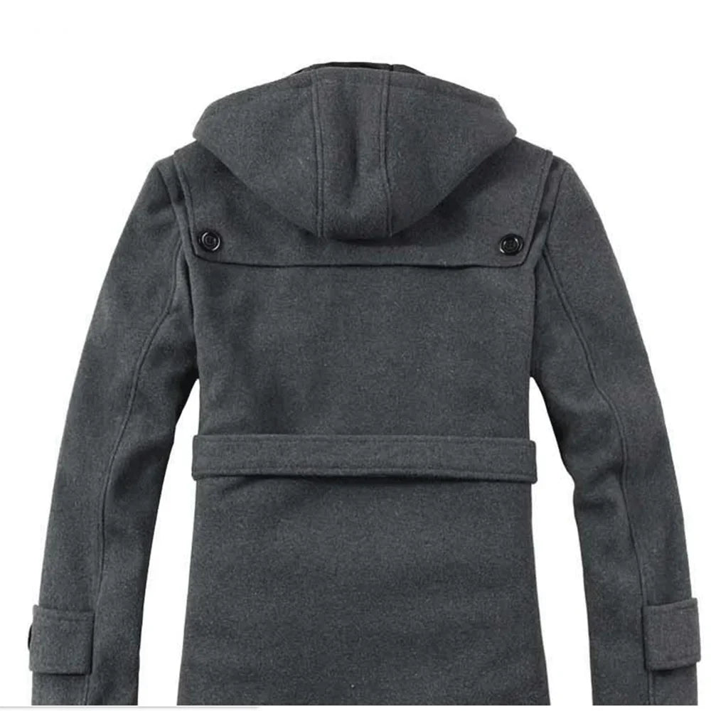 Floris | Trenchcoat met capuchon voor heren