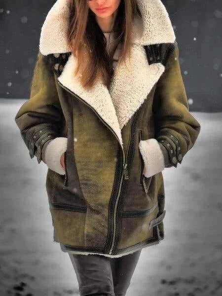 Noa | Shearling winterjas voor dames