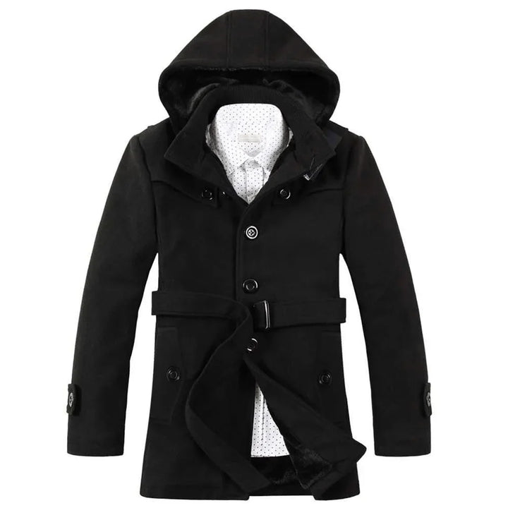 Floris | Trenchcoat met capuchon voor heren