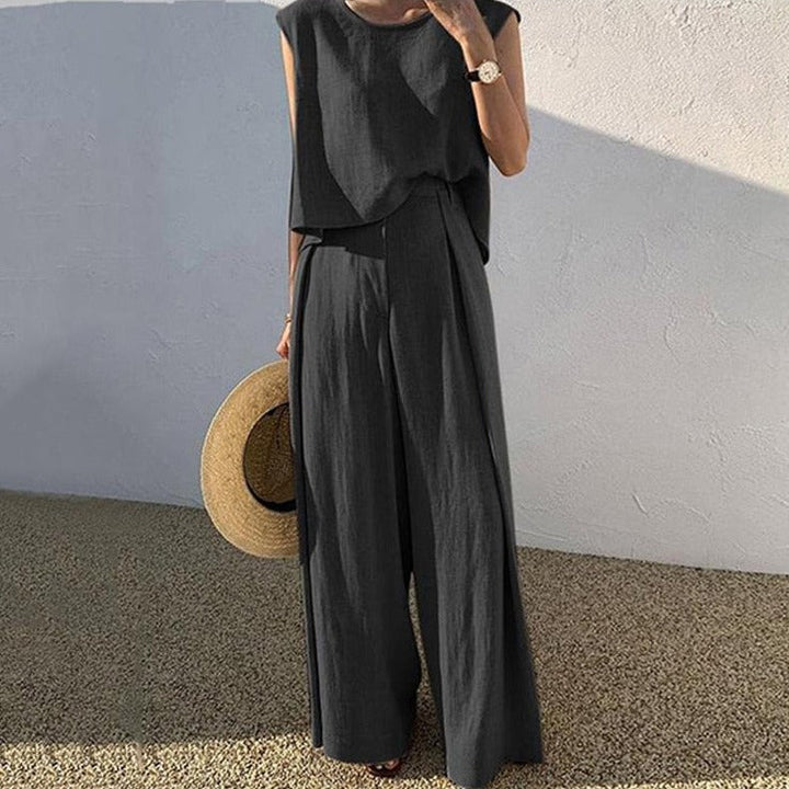 Esmee - Dames Elegante Set - Comfortabele Tweedelige Outfit