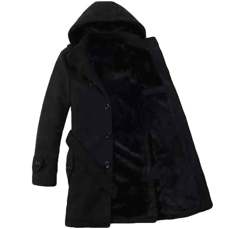 Floris | Trenchcoat met capuchon voor heren