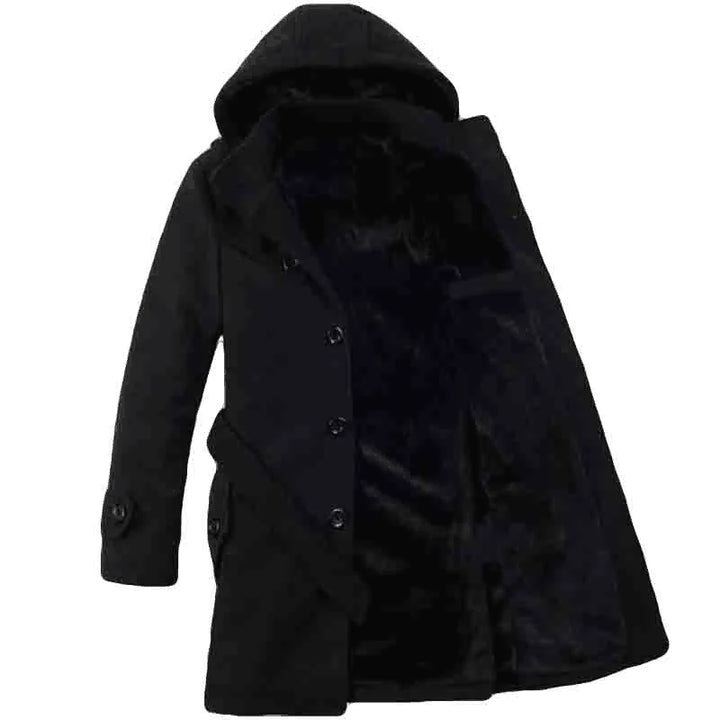 Floris | Trenchcoat met capuchon voor heren