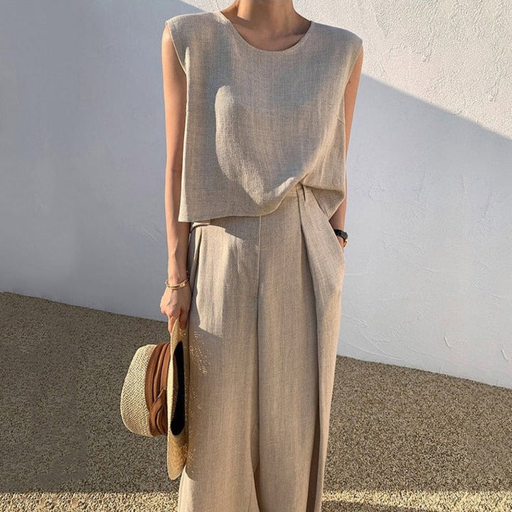 Esmee - Dames Elegante Set - Comfortabele Tweedelige Outfit