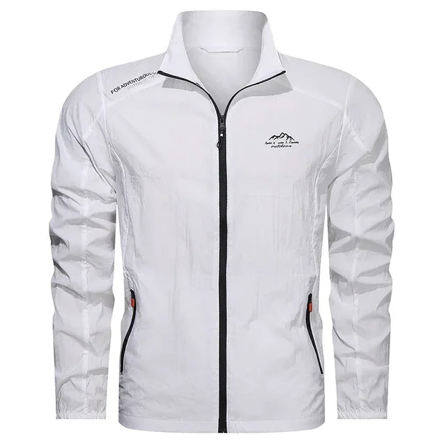 Bastien | Lichtgewicht ademende polyester herfstjas voor heren met sportief outdoor design