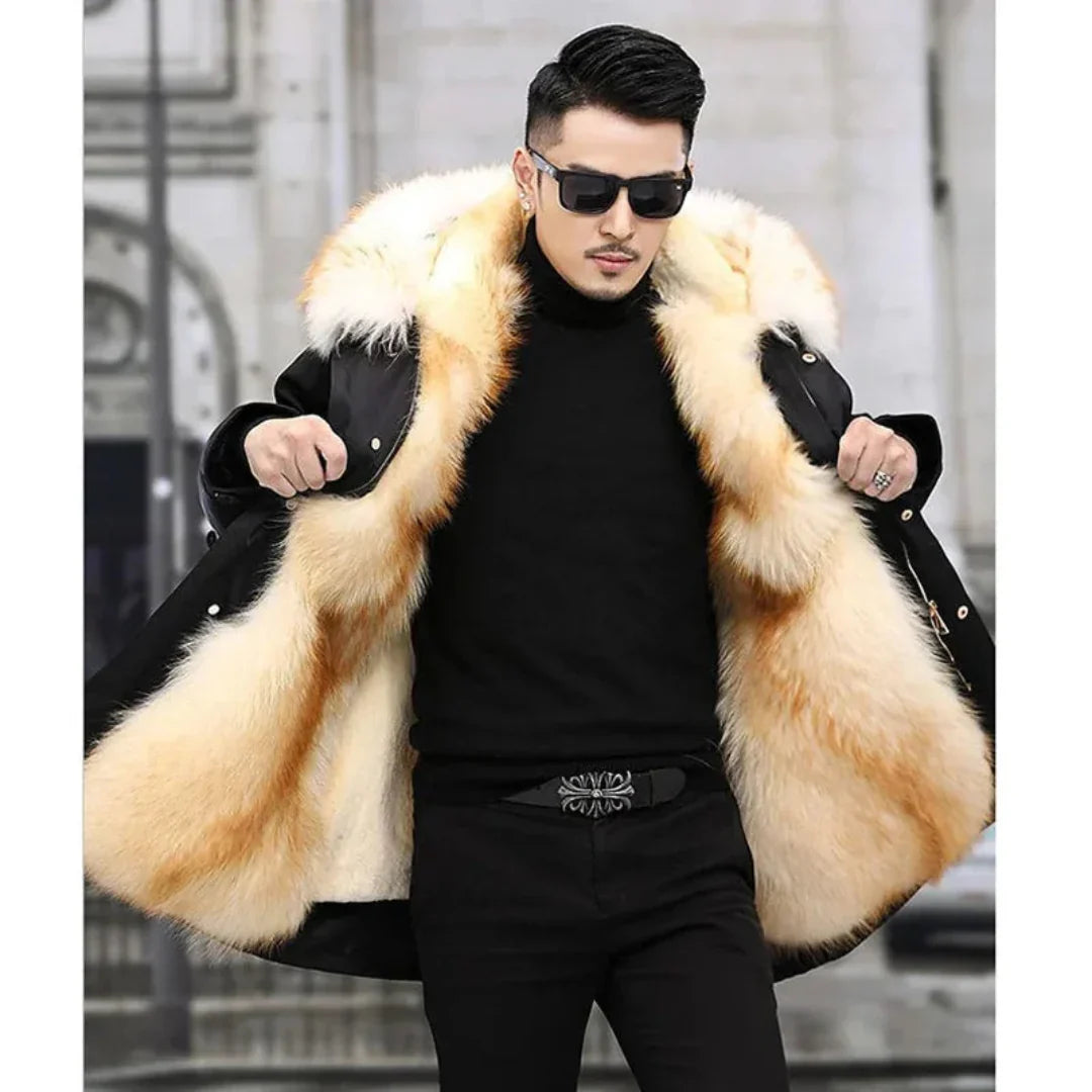 Lars | Winterparka met capuchon voor heren