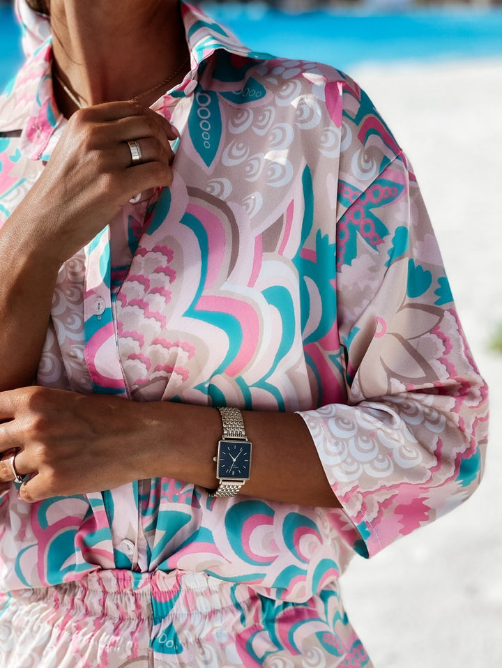 Sophie - Dames Tweedelige Zomerset - Met Kleurrijke Print