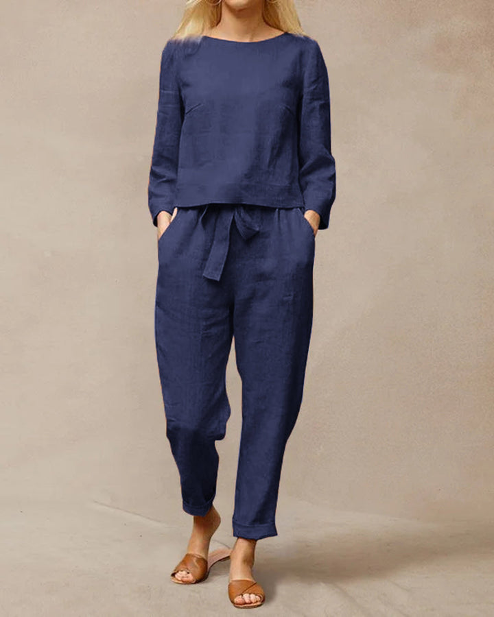 Lotte - Dames Tweedelige Set - Eenvoudige en Elegante Outfit