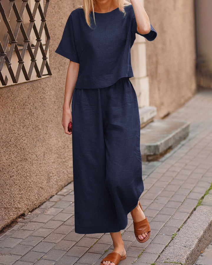 Felice - Dames Loose-Fit Loungewear Set - Casual Comfort met Moderne Stijl