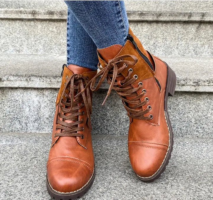 Lucia | Veterschoenen met gesp voor dames