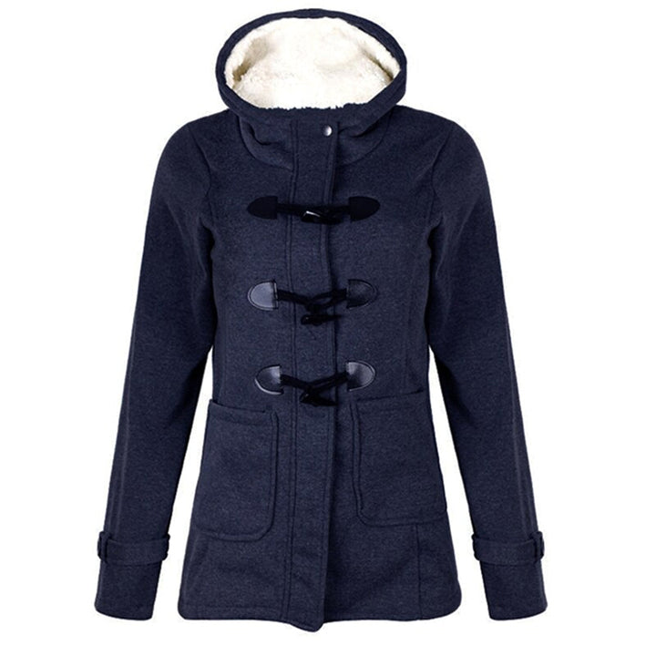 Luna - Lange Winterjas met Capuchon voor Dames - Elegantie en Warmte voor de Koude Dagen