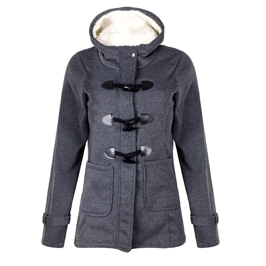 Luna - Lange Winterjas met Capuchon voor Dames - Elegantie en Warmte voor de Koude Dagen