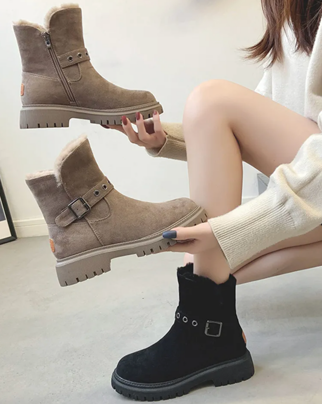 Selena - Stoere Winterlaarzen - Comfort & Stijl
