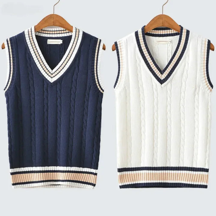 Bram | Gebreide gilet voor heren