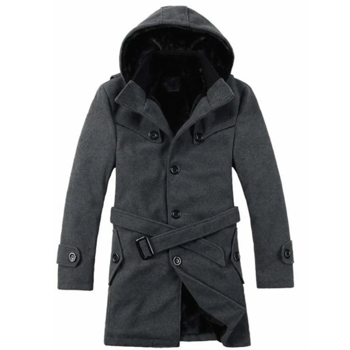 Floris | Trenchcoat met capuchon voor heren